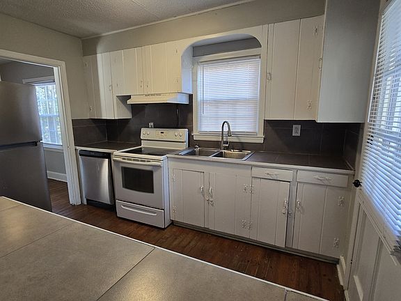 Kitchen overlooking the bar area
