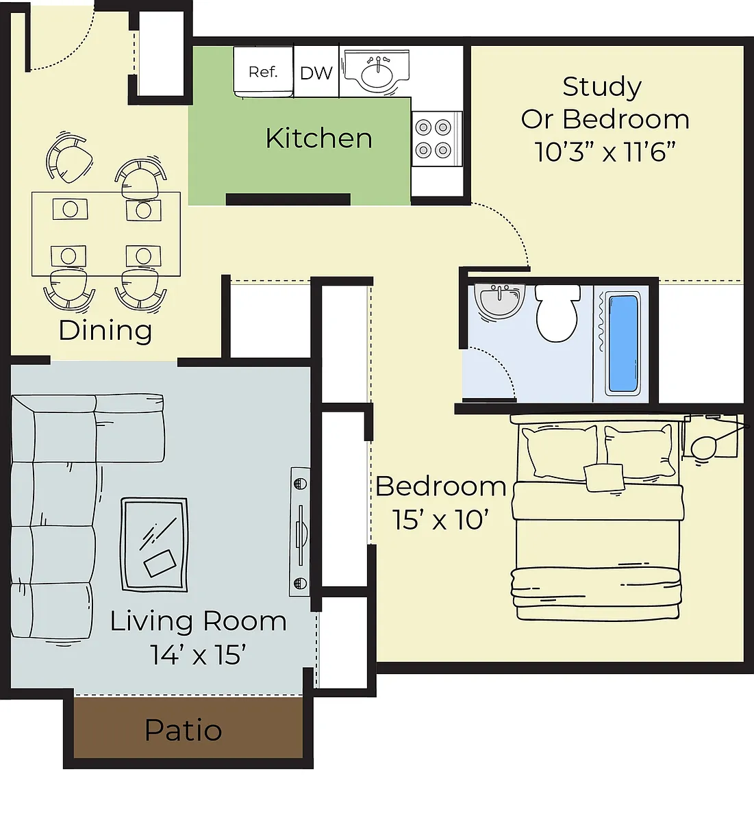 Floor plan The Belmont