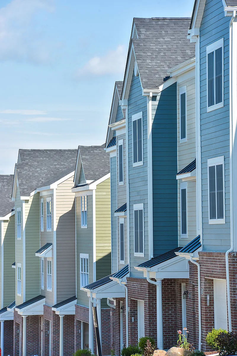 Row of Lawrenceville Place Townhomes - 360 Winesap Dr