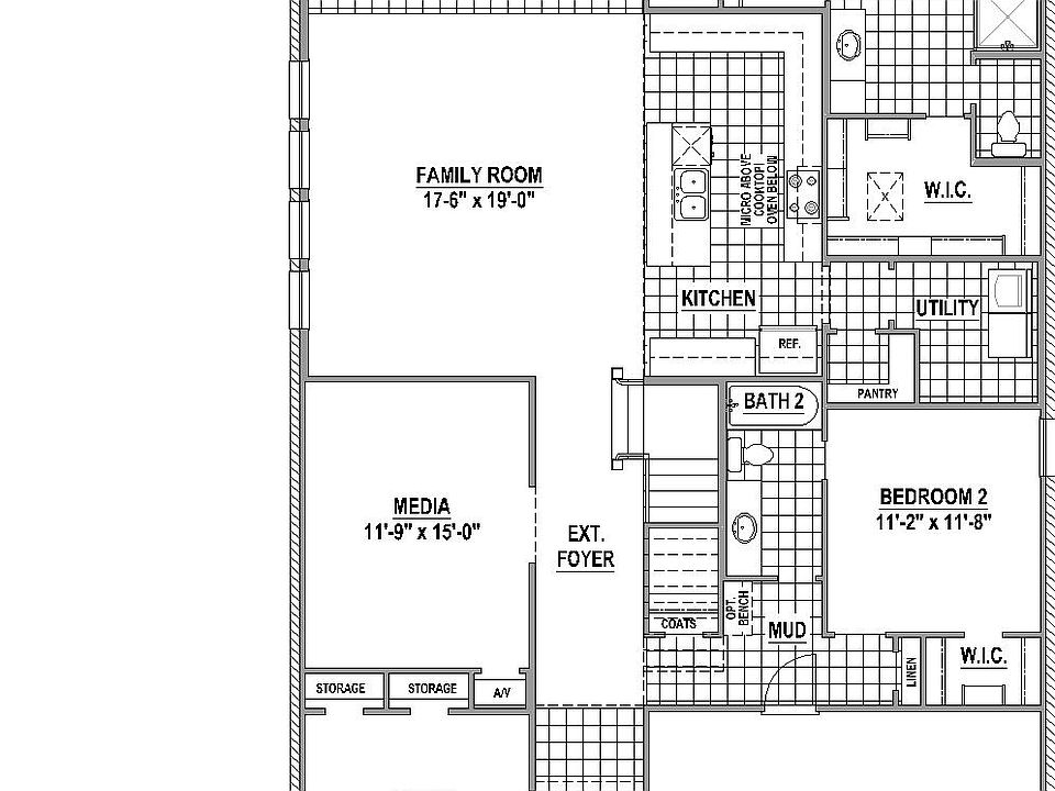 Plan 1542 1st Floor