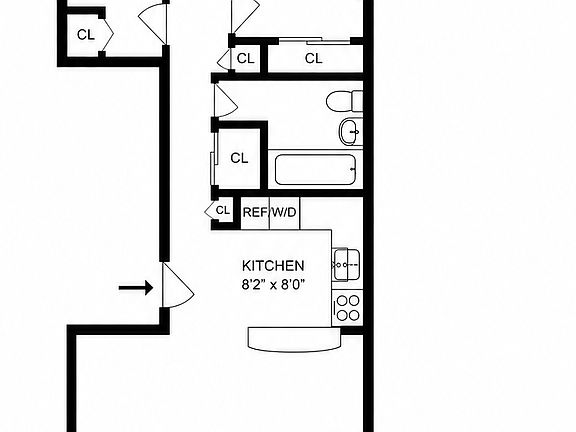 2nd image of 53 W 94th St APT 4