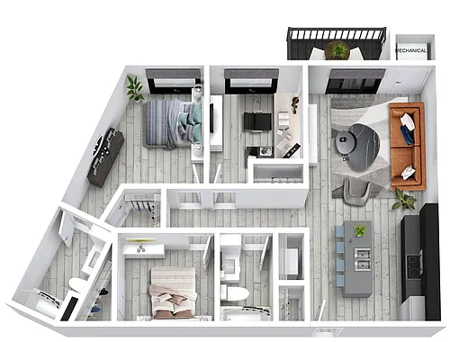 Floor plan C2