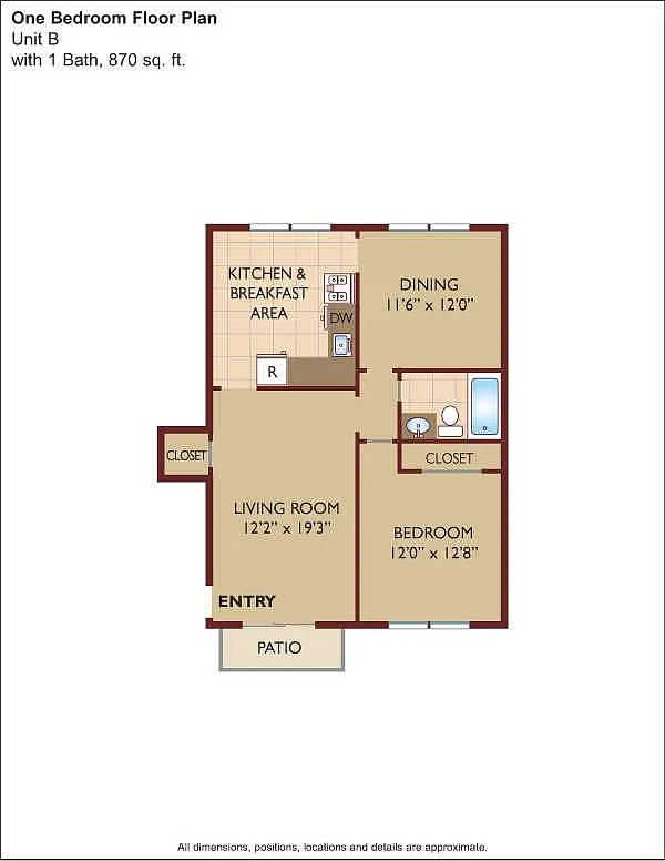 Floor plan $2.20/sq.ft. - B