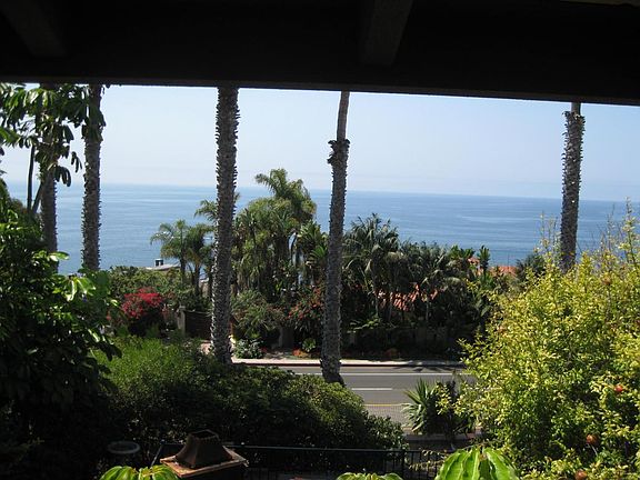 Ocean view from master bdrm balcony