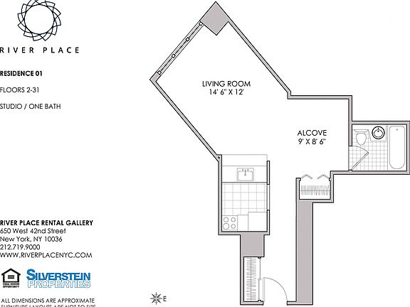 3rd image of 650 W 42nd St #401