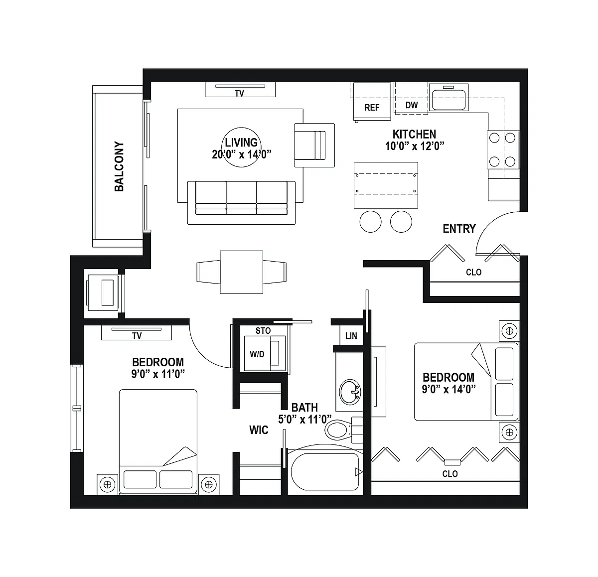 Floor plan C2