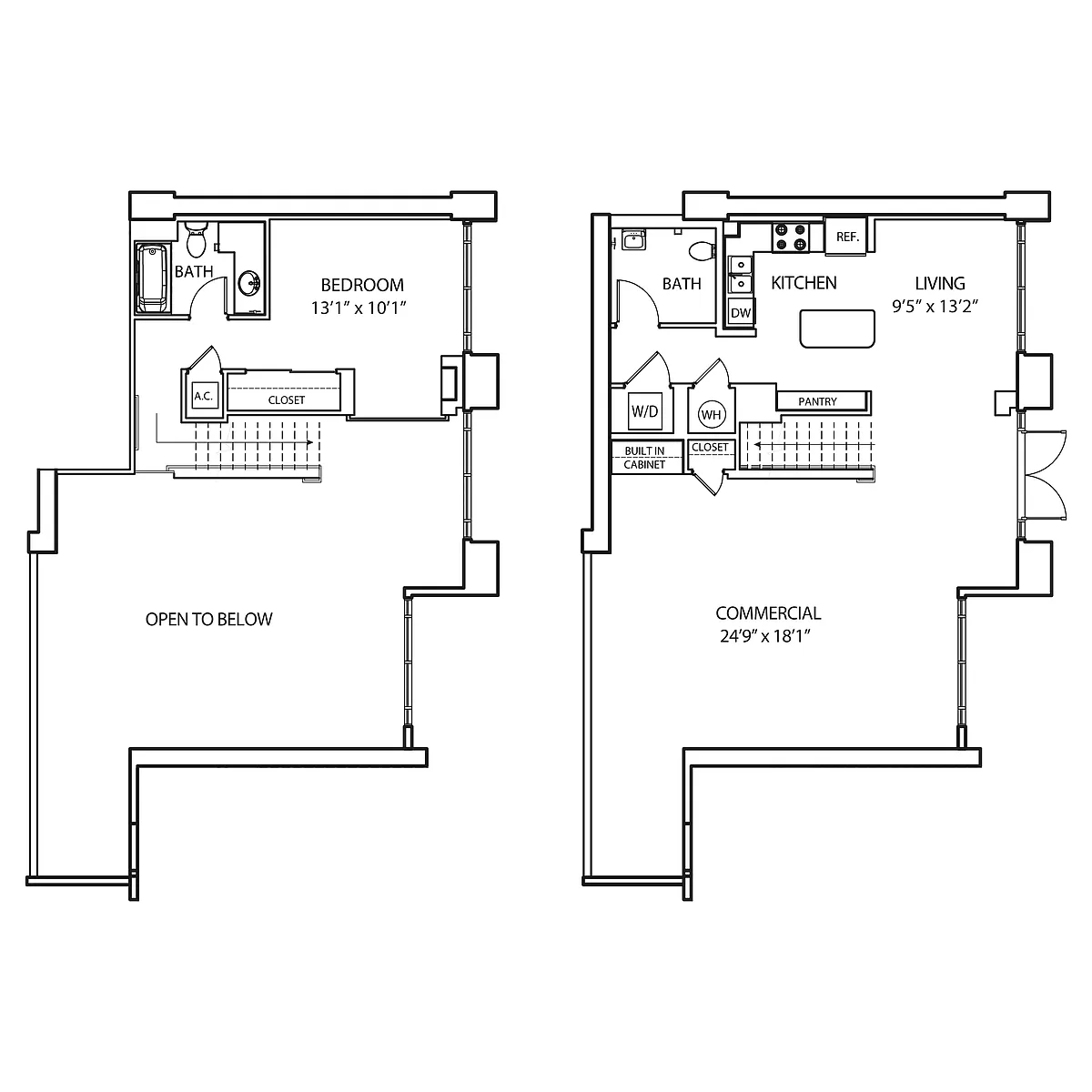 Floor plan U1A