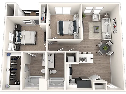 Floor plan Willow