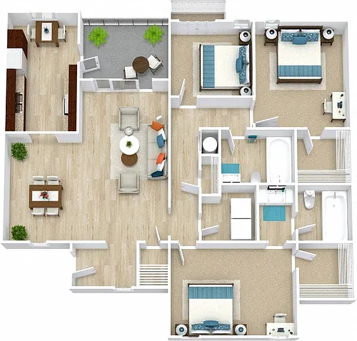 Floor plan C1