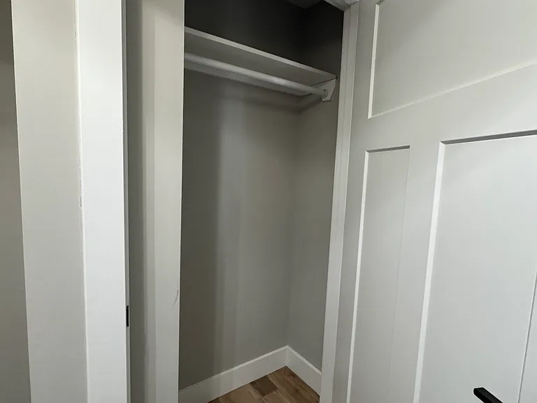 (1st floor) Coat closet next to entrance
