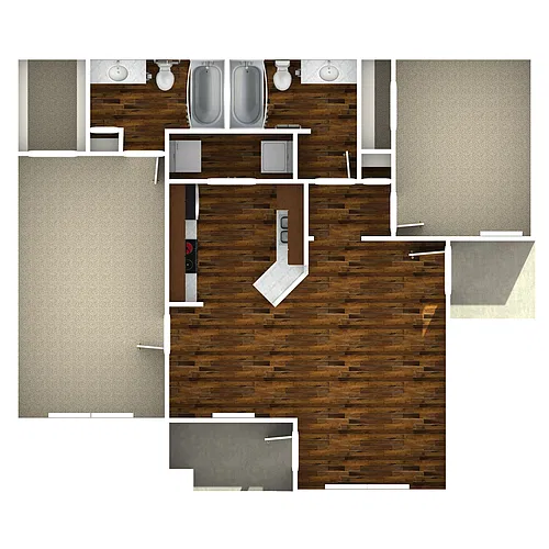Floor plan B1