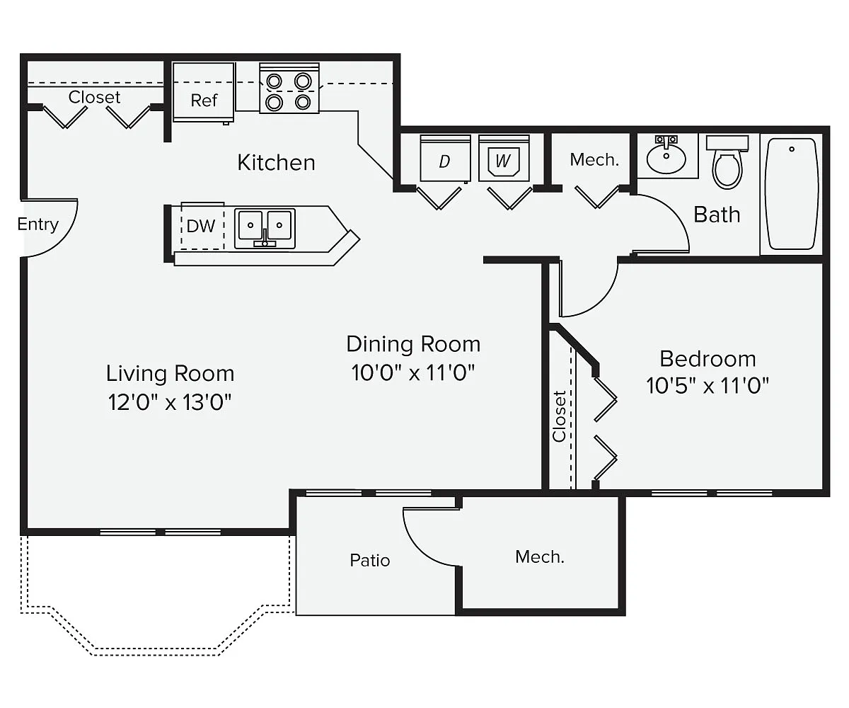 Floor plan A1