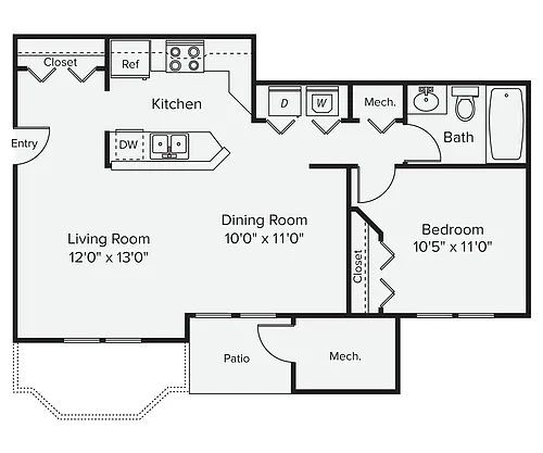 Floor plan A1