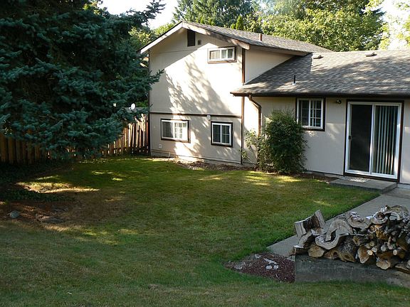 backyard, w/shading, patio & fenced!
