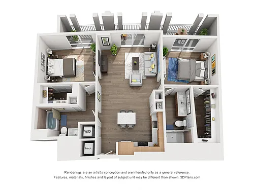 Floor plan B15