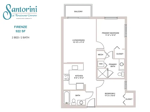 Floor plan Firenze