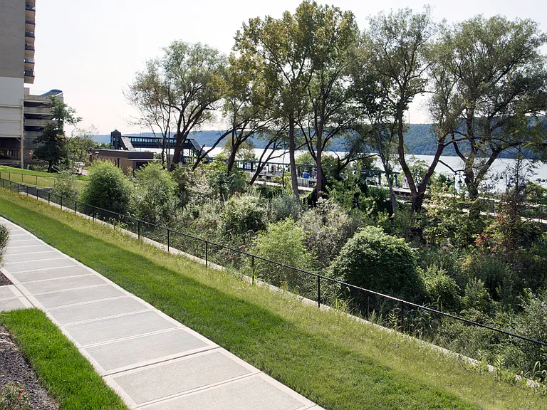 Private Path to Greystone Metro North Station