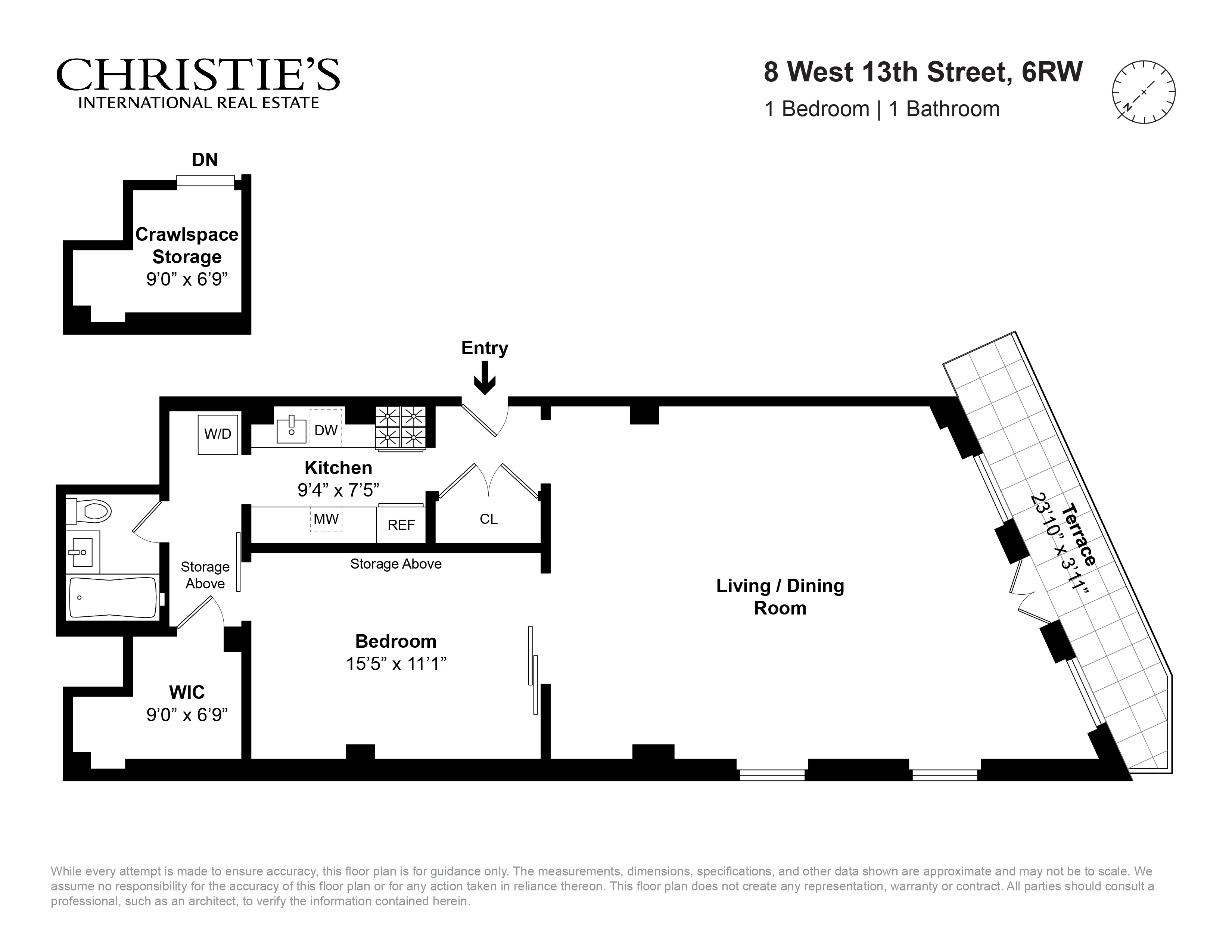 13s' Gravis 代官山 Unit Slum Village 8 West 13th Street #6RW in Greenwich Village, Manhattan