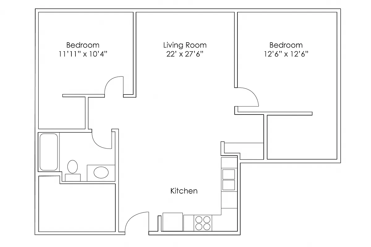 Floor plan B1