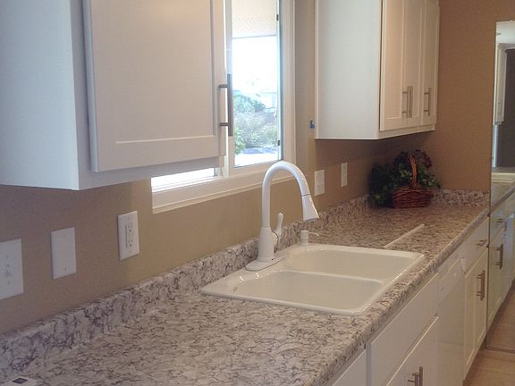 new countertop, sink d/w 