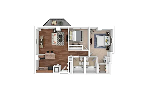 Floor plan B8