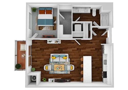Floor plan B8