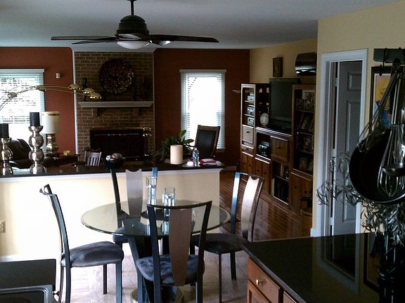 From Kitchen to Family Room