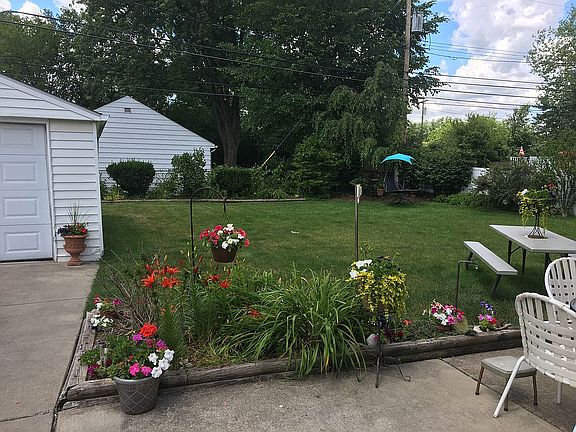 Large fenced Backyard 