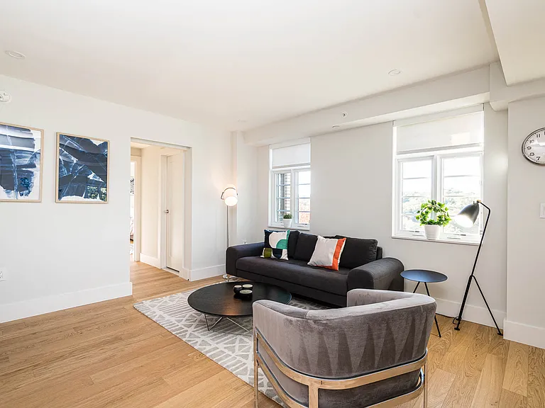open living room with lots of natural light and great views