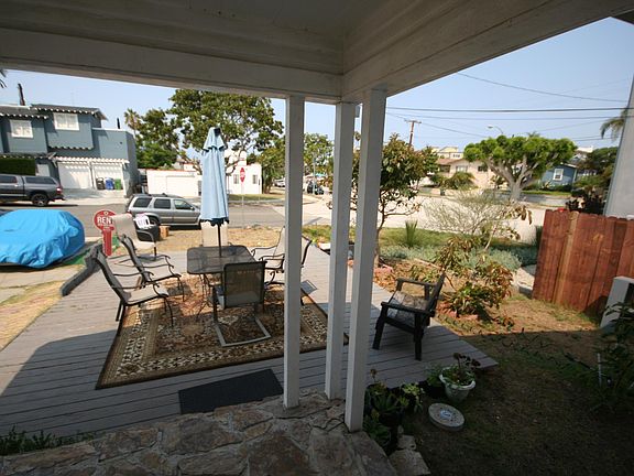 Front porch and deck