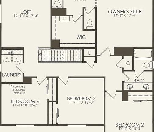 Second Floor 5 br 3 ba