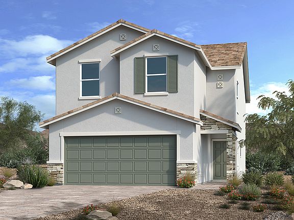 Exterior B with Optional Stone