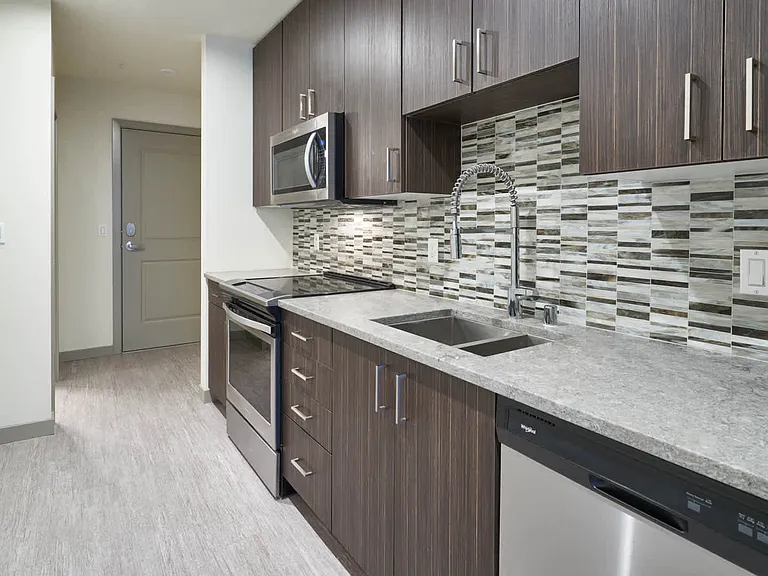 Kitchen with Stainless Steel Appliances