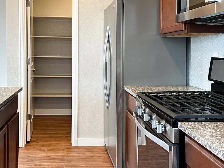 Spacious Kitchen with Huge Walk In Pantry