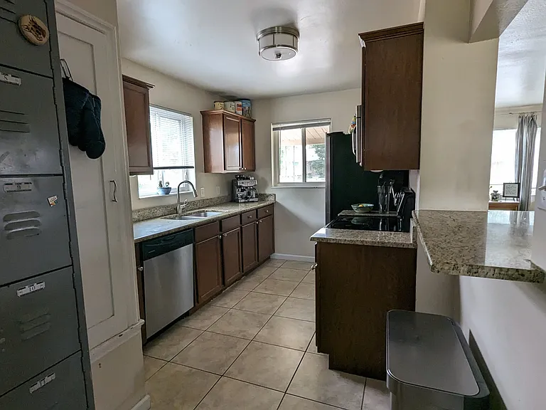 Built-in hidden pantry