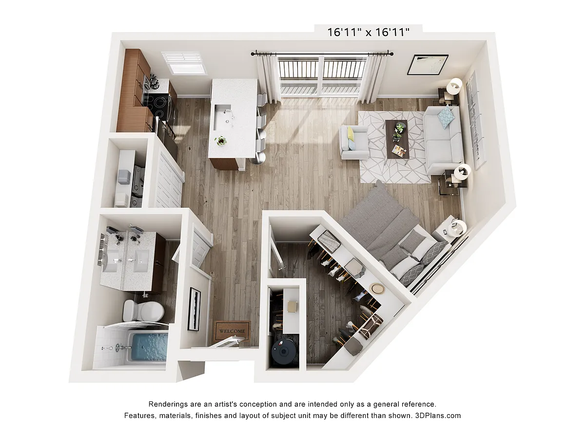 Floor plan 0x1B