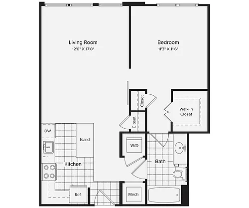 Floor plan A12