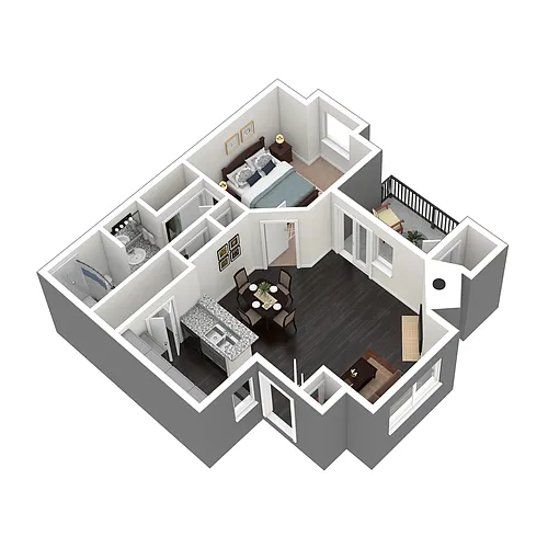 Floor plan The Bear Creek