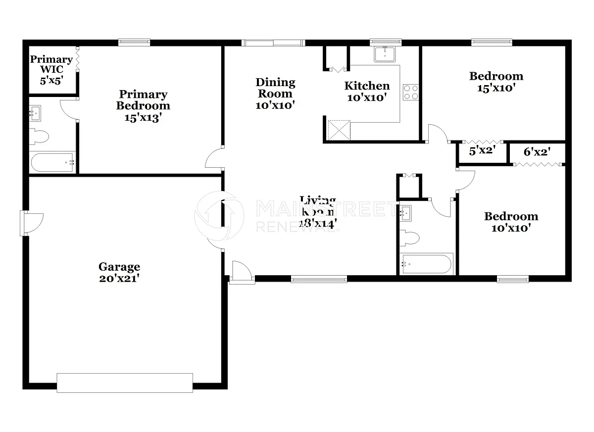 Floor Plan - 944 S Kentucky Ave