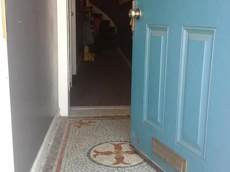 Original Marble mosaic in vestibule