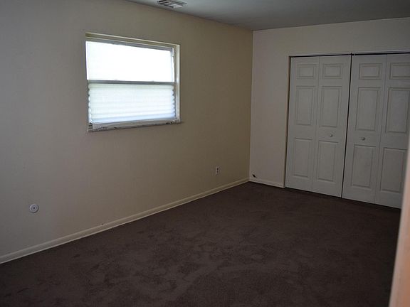 Bedroom has spacious walk in closet