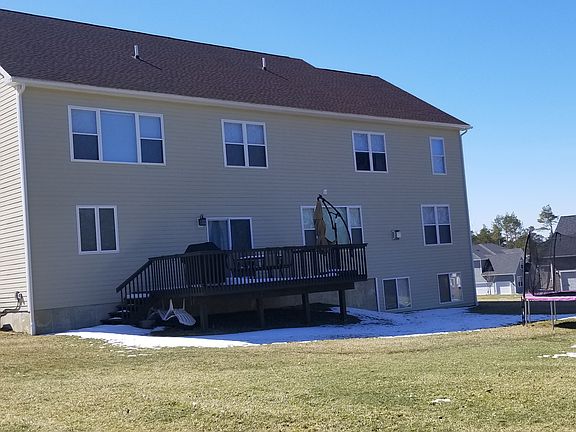 Back of house and deck