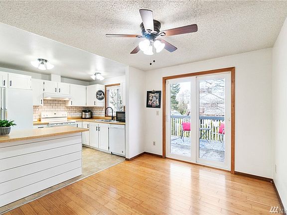 Bright open kitchen has some wonderful updates!