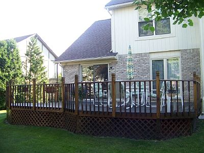 Large Deck off the Kitchen