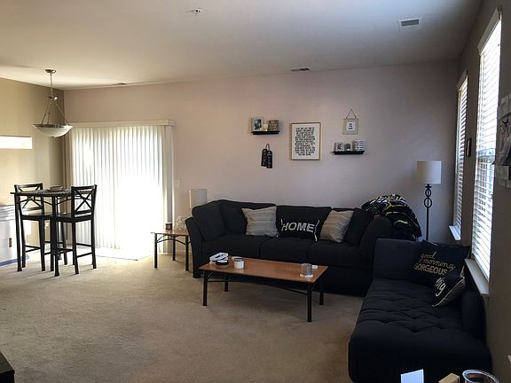 Living Room with Dining Room