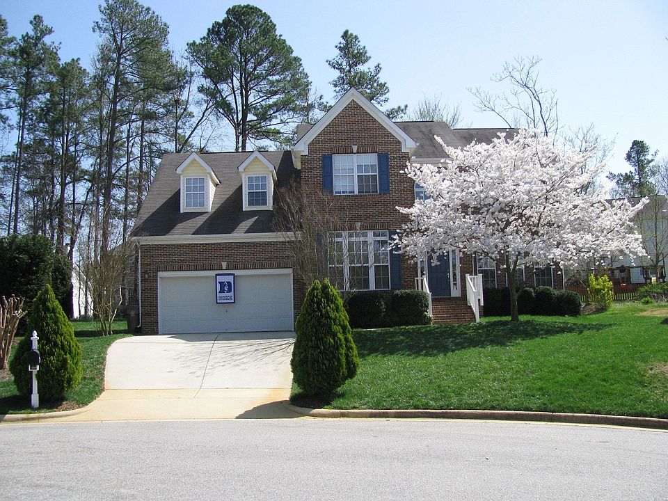 Street view, front exterior of house