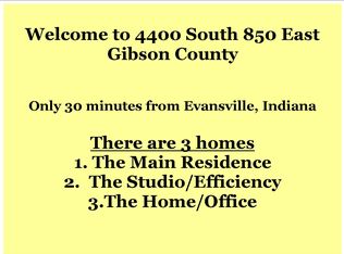 4400 S 850 E, Oakland City, IN 47660