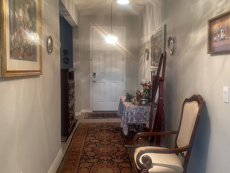 Downstairs hallway