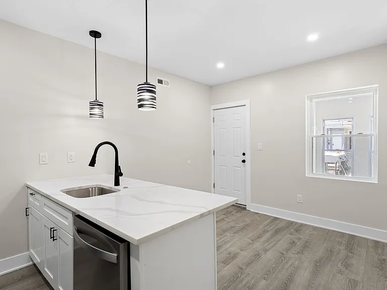 Unit 1 kitchen/living area