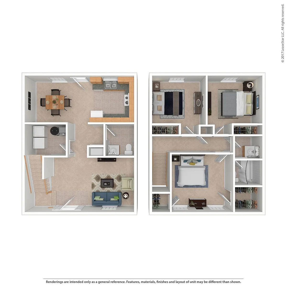 Floor plan Three Bedroom